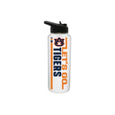 34oz White Quencher Let's Go Team Dash |  Auburn