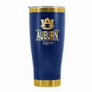 24 oz Stainless Steel Tumbler with Gold Accents & Etched Classic Crew Team Design, Auburn University