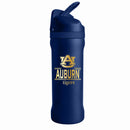 24 oz Stainless Steel Sip Tumbler w/ Gold Inlay – Etched Classic Crew Design, Auburn University