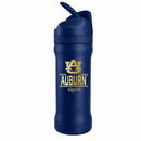 24 oz Stainless Steel Sip Tumbler w/ Gold Inlay – Etched Classic Crew Design, Auburn University