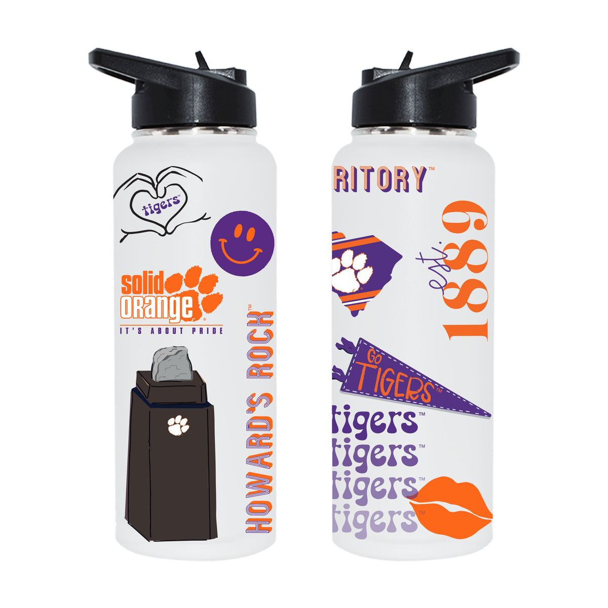34oz Quencher Loco Design | Clemson