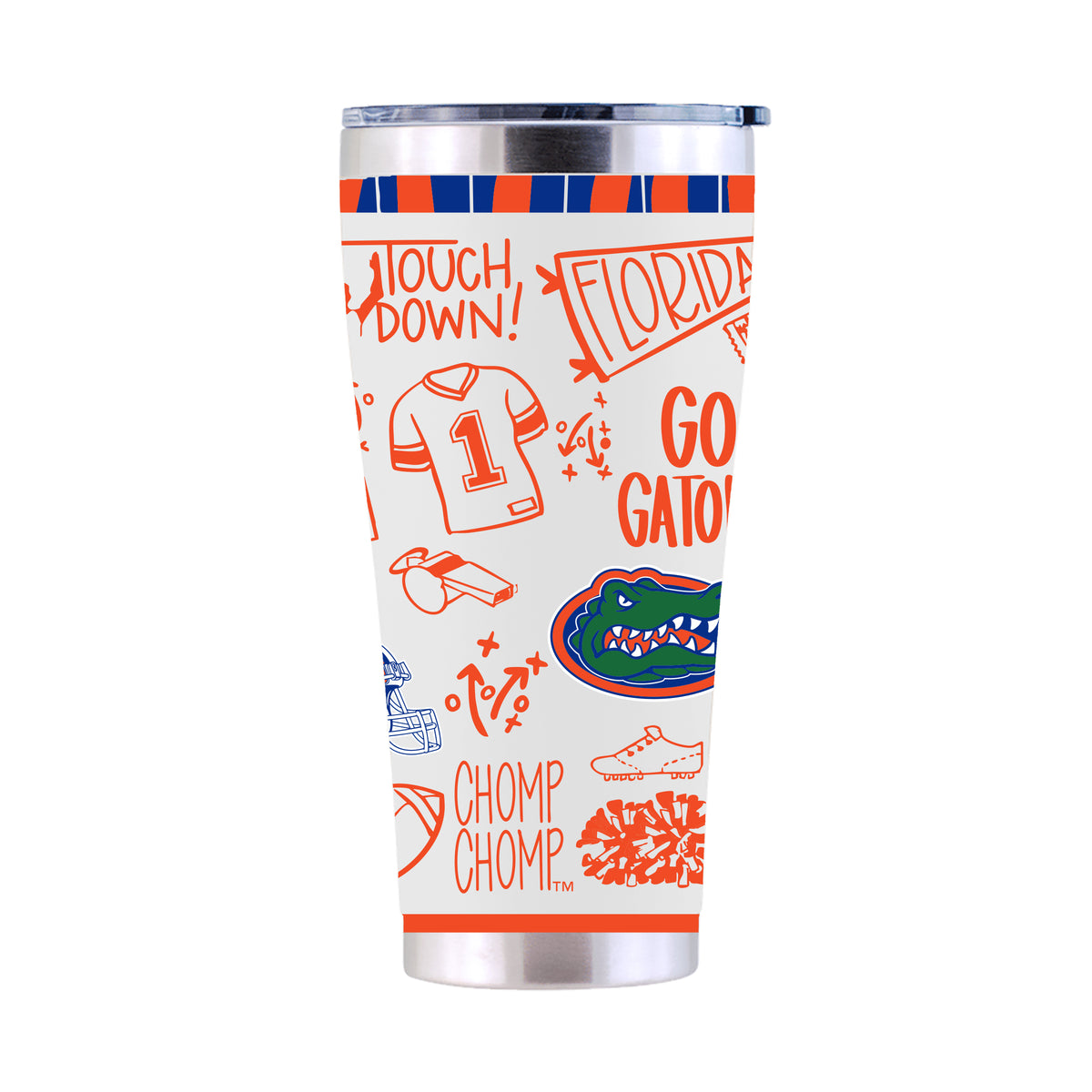 30oz Tumbler Sketchpad Design | Florida