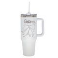  Florida 40oz Bow White Stainless Steel Colossal Tumbler 