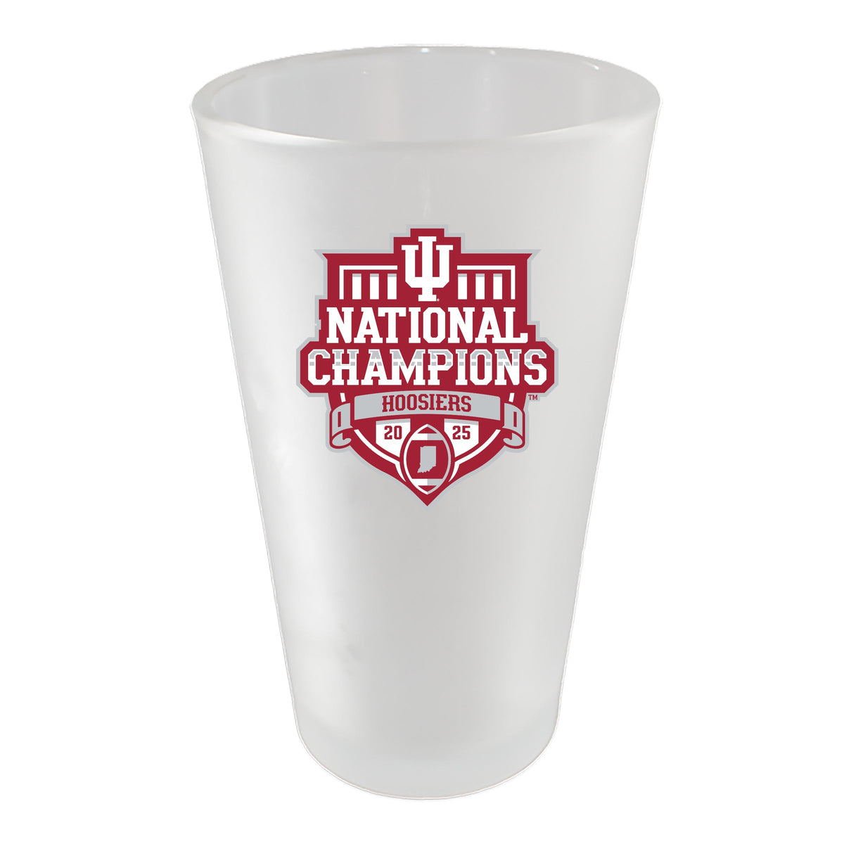 16oz Frosted Pint | Indiana Hoosiers 2026 Champions