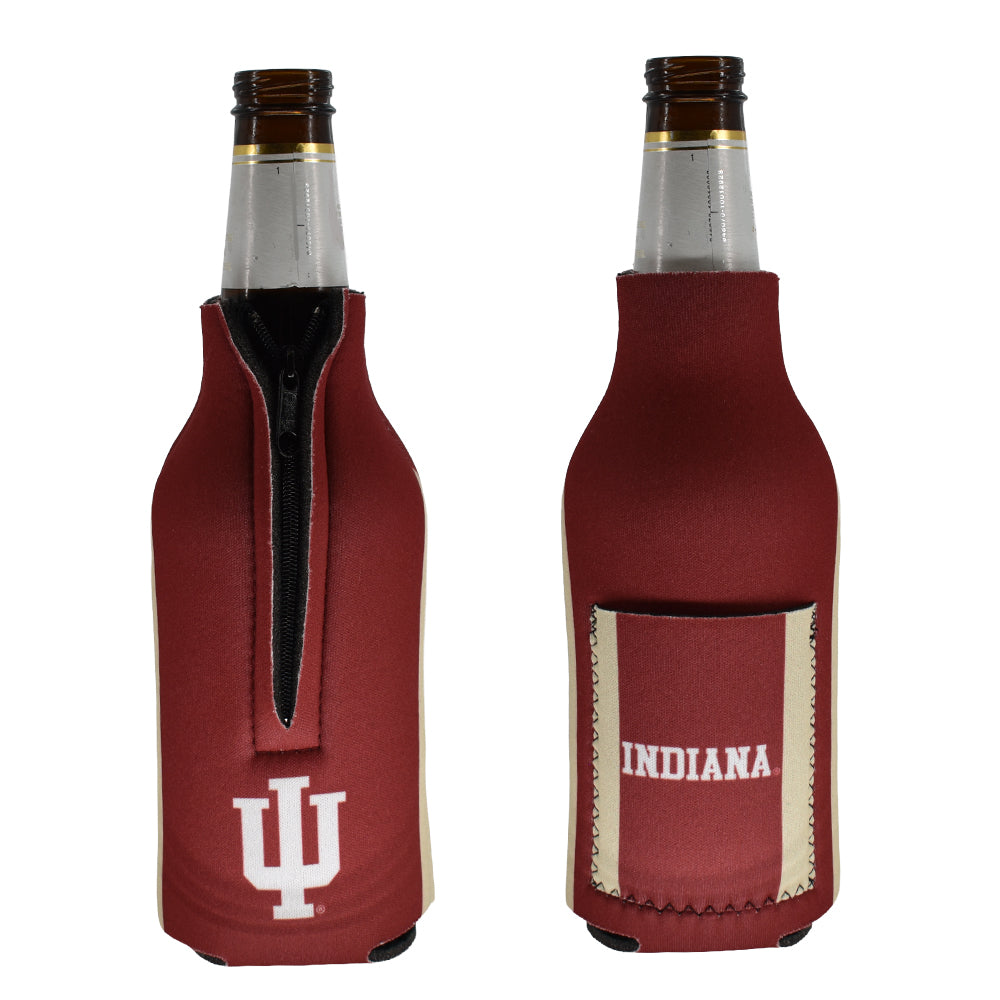 Bottle Insulator with Pocket | Indiana Hoosiers