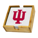Team Logo Square Coaster Set | Indiana Hoosiers