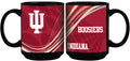 15oz Dynamic Black Mug | Indiana Hoosiers