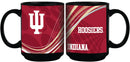 15oz Dynamic Black Mug | Indiana Hoosiers