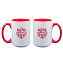 2PK 15oz Team Inner Color Mug | Indiana Hoosiers 2026 Champions