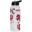  Indiana 34oz Bow White Quencher Water Bottle 