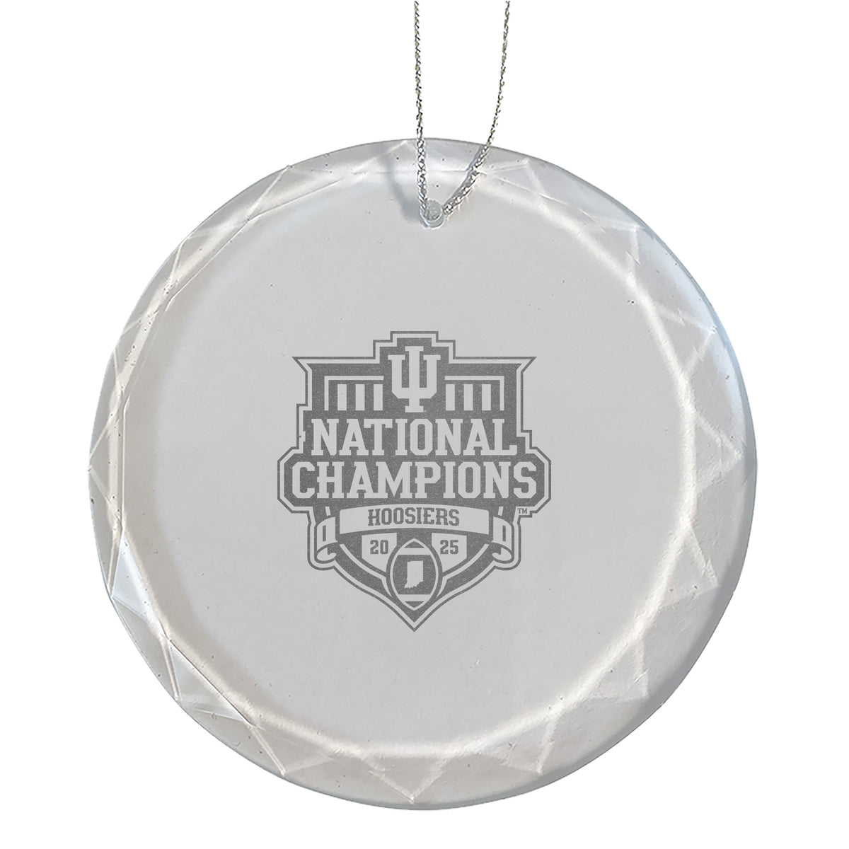 Glass Ornament | Indiana Hoosiers 2026 Champions