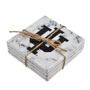 Marble Team Logo Coasters | Indiana Hoosiers