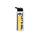 34oz White Quencher Let's Go Team Dash | Iowa