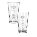 2PK 16oz Pint Glass Pinnacel Design | LSU