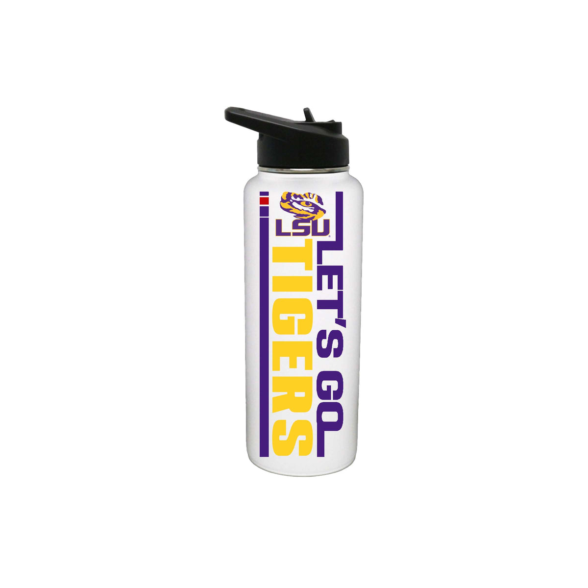 34oz White Quencher Let's Go Team Dash |  Louisiana State