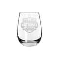 15oz Stemless Wine Glass, ETC, National Basketball Champs 2026, University of Michigan