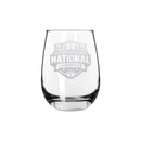 15oz Stemless Wine Glass, ETC, National Basketball Champs 2026, University of Michigan
