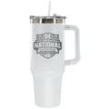 40oz White Colossal Tumbler, ETC, National Basketball Champs 2026, University of Michigan