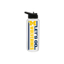 34oz White Quencher Let's Go Team Dash |    Michigan