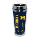 16oz Tumbler w/Insert, National Basketball Champs 2026, University of Michigan
