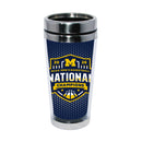 16oz Tumbler w/Insert, National Basketball Champs 2026, University of Michigan