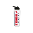 34oz White Quencher Let's Go Team Dash | Ole Miss