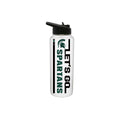 34oz White Quencher Let's Go Team Dash |  Michigan State
