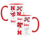  Nebraska 2pk 15oz Bow Coffee Mug 