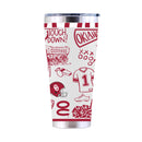 30oz Tumbler Sketchpad Design | Oklahoma