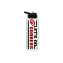 34oz White Quencher Let's Go Team Dash |    Oklahoma