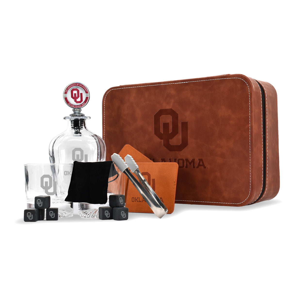 Whiskey Decanter Set, University of Oklahoma | University Of Oklahoma