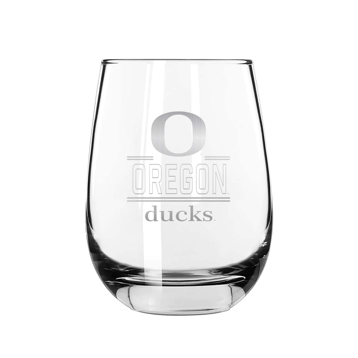 2PK 15oz Stemless Wine Glass Classic Crew |    Oregon