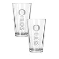 2PK 16oz Pint Glass Pinnacel Design |    Oregon