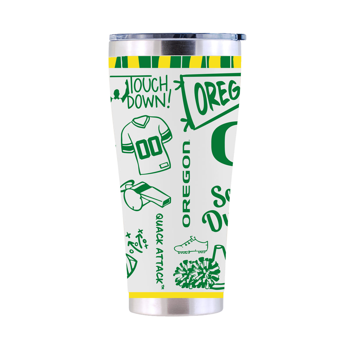30oz Tumbler Sketchpad Design | Oregon