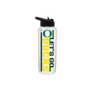 34oz White Quencher Let's Go Team Dash |    Oregon