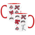  Ohio State 2pk 15oz Bow Coffee Mug 