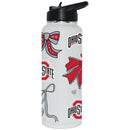  Ohio State 34oz Bow White Quencher Water Bottle 