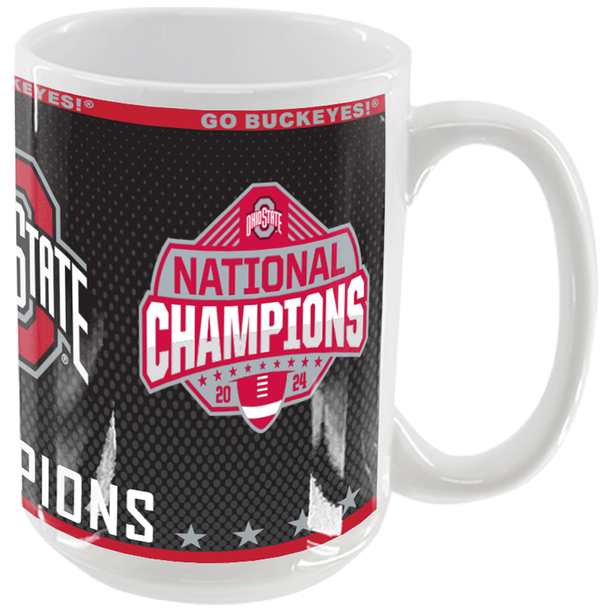 15oz White Mug | Ohio State University 2024 Champions