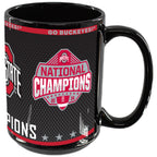 15oz Black Mug | Ohio State University 2024 Champions