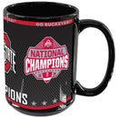 15oz Black Mug | Ohio State University 2025 Champions