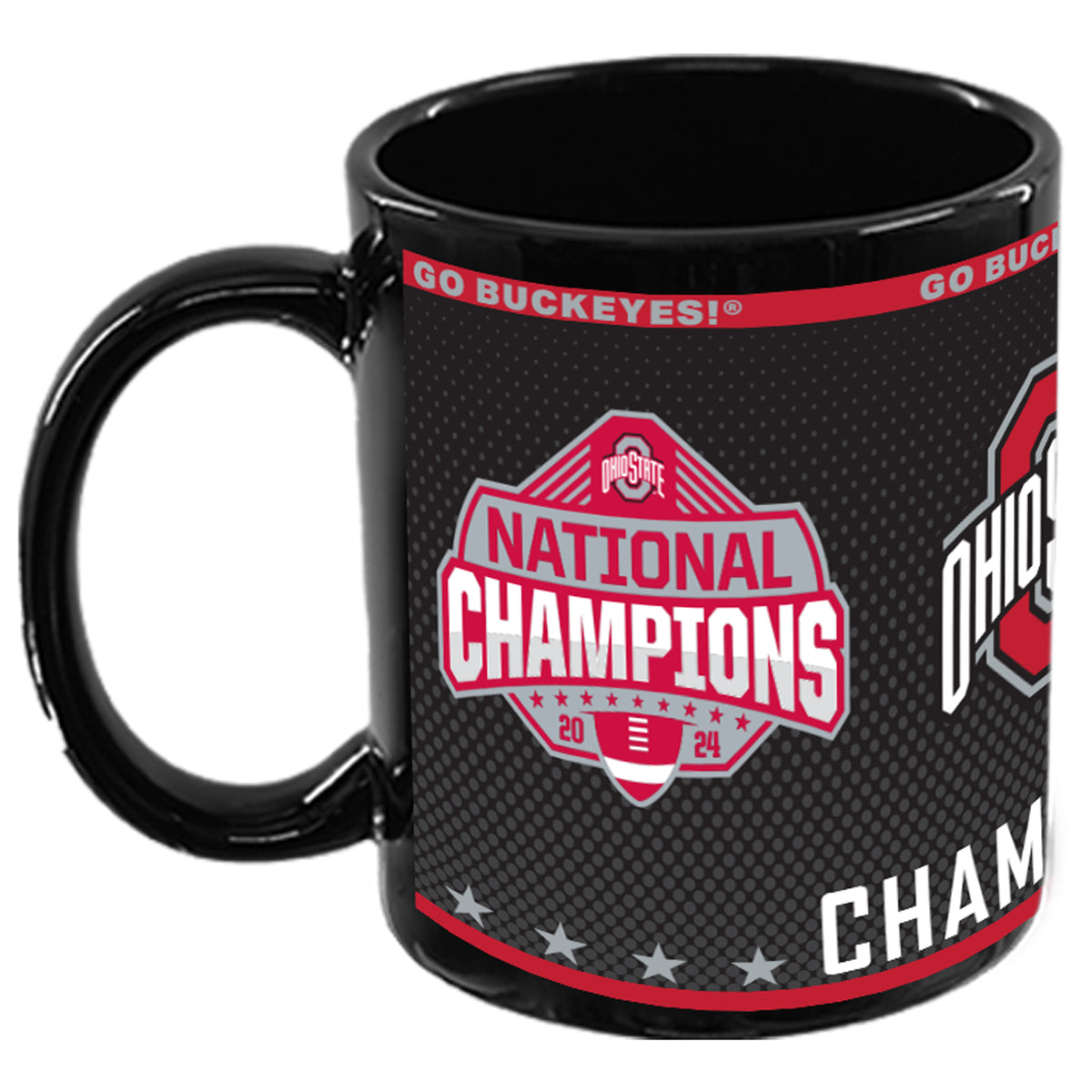 11oz Black Mug | Ohio State University 2024 Champions