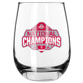 15oz Stemless Wine Glass | Ohio State University 2024 Champions