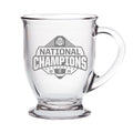 16oz Café Glass | Ohio State University 2024 Champions