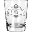 15oz Double Old Fash Etched | Ohio State University 2025 Champions