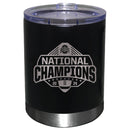 12oz Black Lowball Tumbler Etched | Ohio State University 2025 Champions