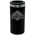 12oz Black Slim Can Holder Etched | Ohio State University 2024 Champions