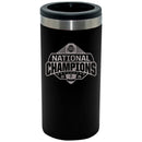 12oz Black Slim Can Holder Etched | Ohio State University 2025 Champions