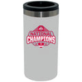 12oz White Slim Can Holder Direct Print | Ohio State University 2024 Champions
