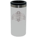 12oz White Slim Can Holder Etched | Ohio State University 2024 Champions