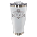 20oz White Tumbler Etched | Ohio State University 2025 Champions